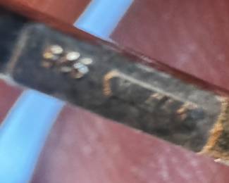 Sterling Silver 3 Beam Eight Notes Pin