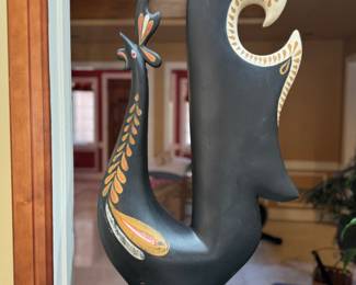 Rooster Sculpture (pair)