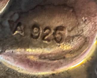 Sterling Silver Marcasite Bow Pin