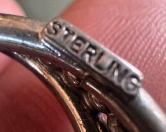 Sterling Silver Matching Pins