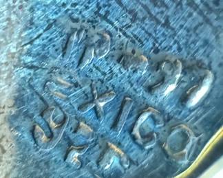 Sterling Silver Modernist Pin