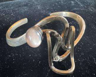 Sterling Silver with Moonstone Bracelet