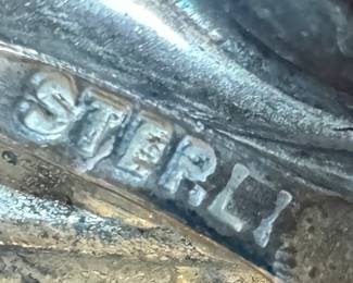 Sterling Silver Lily of the Valley Brooch