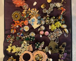 Largest Collection of Costume Jewelry / Florals