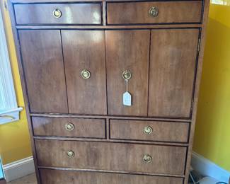 Avenues by Drexel Heritage Hi Boy Chest of Drawers (19-1/2"D x 40"W x 57"H)