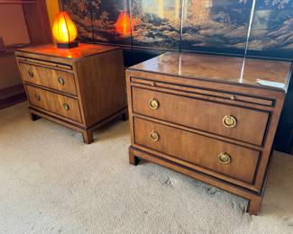 Avenues by Drexel Heritage 2 Drawer End Tables (26"W x 16-1/2"D x 22-1/2"H each)