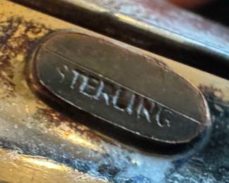 Sterling Silver Leaf Pin