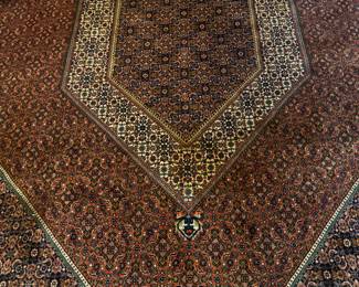 Hand-Woven Bijar Wool Persian Rug (158"L x 120"W)