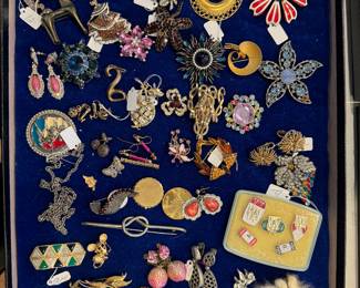 Largest Collection of Costume Jewelry / Pins