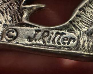 J Ritter Roadrunner Pin