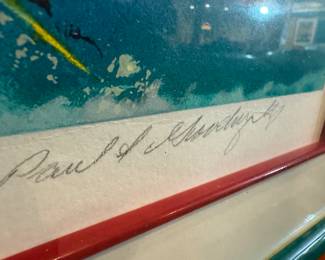 Framed Original Serigraph "A Place For Us" Signed Paul Goodnight | Edition 87/250 