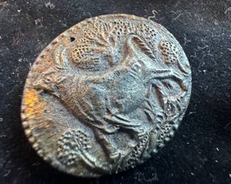 Sterling Silver Goat Pin