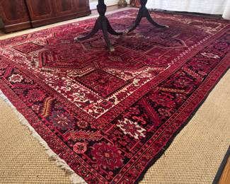 Hand-knotted Wool Persian Carpet (153"L x 118"W)