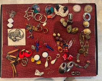 Largest Collection of Costume Jewelry / Pins & Earrings