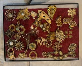 Largest Collection of Costume Jewelry / Pins