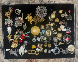 Largest Collection of Costume Jewelry / Earrings & Pins