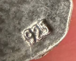 Sterling Silver Bracelet with Charm 