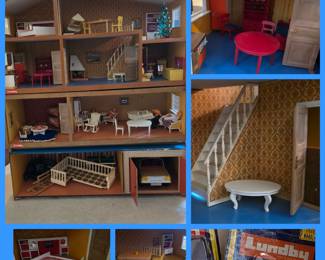 Lundby of Sweden vintage dollhouse