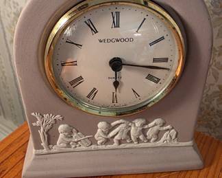 Wedgwood Lilac Clock