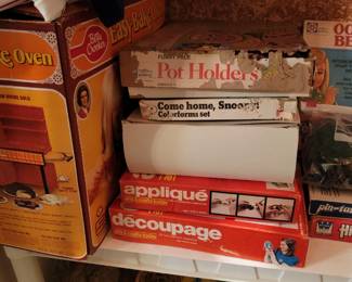 vintage toys, dolls and games