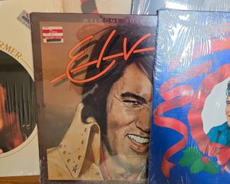 Elvis LPs, vinyl