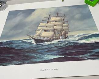 SCH008 - Vintage Print By Hans Skalagard “Henry B Hyde”