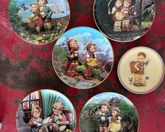 SCH503 Collectible Hummel Plate Lot