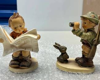 SCH524- Vintage M.I. Hummel “Good Hunting!” & “Latest News”
