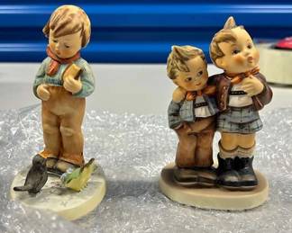 SCH514- Vintage M.I. Hummel “Max And Moritz” And “Bird Watcher”