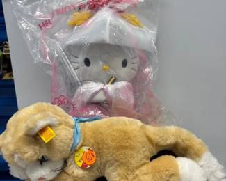 SCH020 - Hello Kitty & Floopy Cat Plush