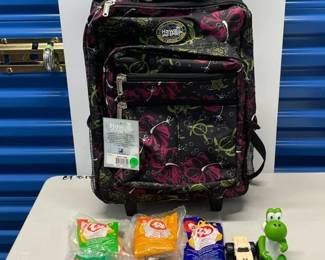 SCH013 - McDonald’s Teeny Beanie Babies, Rolling Backpack, & Toys