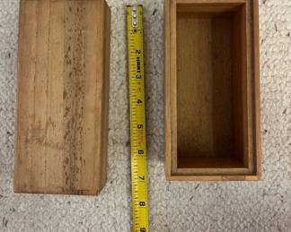 SCH109 - Various Wooden Boxes Together With Bamboo & Wooden Stands