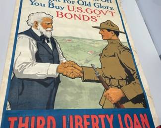 SCH002 - Vintage U. S. War Bonds Poster