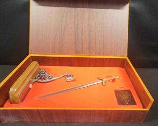 SCH226 - Ching Sword Miniature Replica Sword