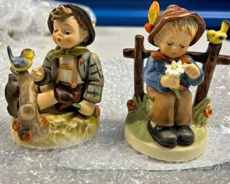 SCH511- Vintage M.I. Hummel “She Loves Me, She Loves Me Not” And “Whistler’s Duet”
