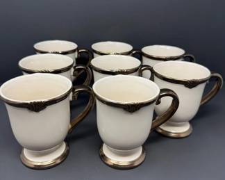 Karidesign Certified International Embassy Ivory Mugs (8)	