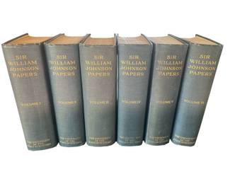 Sir William Johnson Papers 6 Volumes