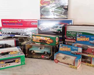 Hess Toys Burago Tonka NASCAR with Boxes