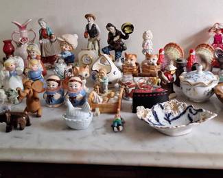 Miscellaneous Smalls Salt And Peppers Trinket Boxes