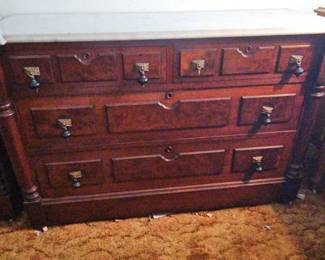 Marble Top Dresser