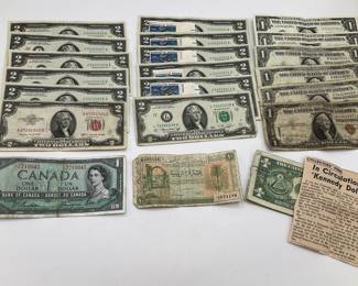 Misc US And Foreign Currency