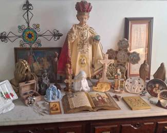 Vintage Religious Lot Infant Of Prague