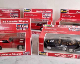 Revell Models Die Cast In Boxes