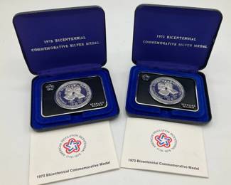 1973 Bicentennial Silver Metal