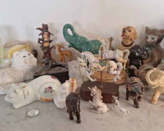 Napco Haeger Royal Copley Animal Figurines