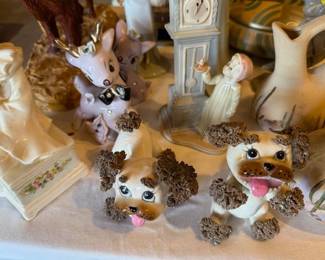 Vintage Japanese figurines.