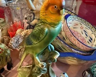 Ceramic Lovebird.