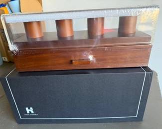 Watch caddy's jewelry boxes, new.