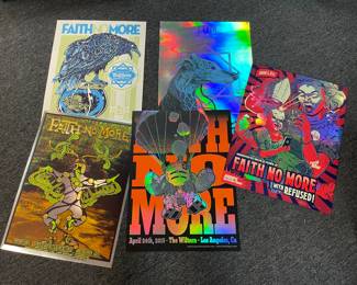 Faith No More Concert Posters