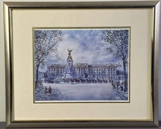 Buckingham Palace London Art Print H Moss
